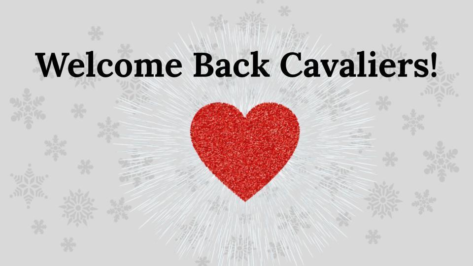 welcome back heart